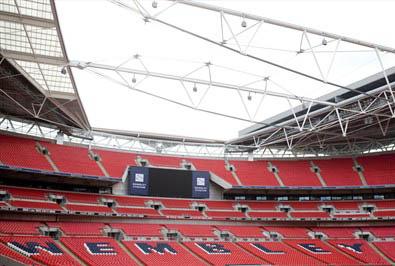 Wembley é o maior dos seis estádios das Olimpíadas de Londres  / Foto: Londres 2012 